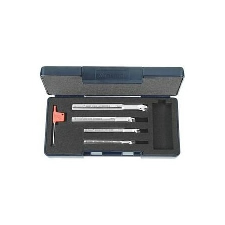 Garant HSS Boring Bar Set, 4 Pieces, for CC 2 Inserts, Left-Hand 260025